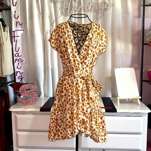 🌸 Santiago Party Wrap Dress